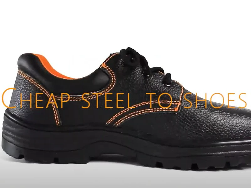 Steel to safety shoes