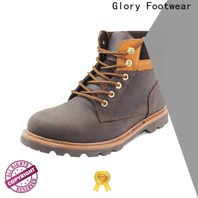 Glory Footwear fashion rubber work boots for wholesale