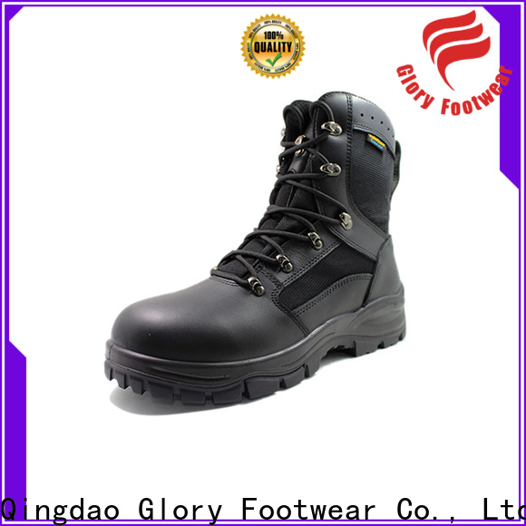 Glory Footwear fine-quality black military boots womens with cheap price for party