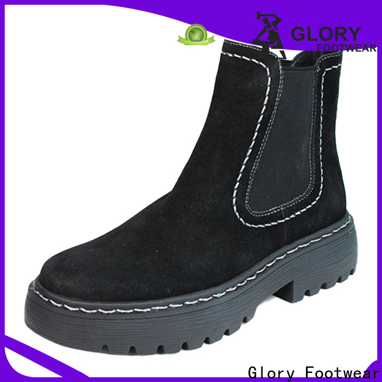 Glory Footwear womens suede winter boots with good price for business travel