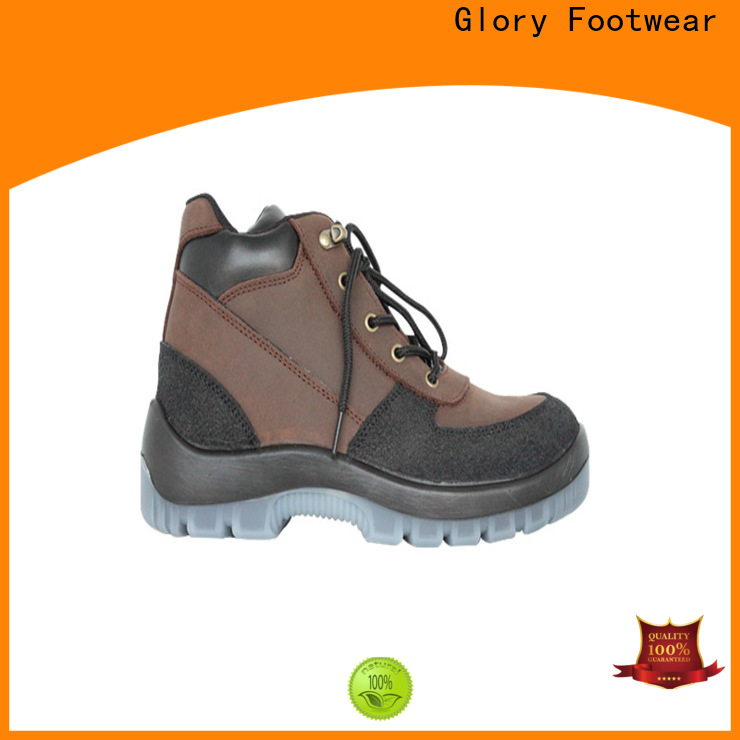 Glory Footwear solid safety shoes for men from China for winter day