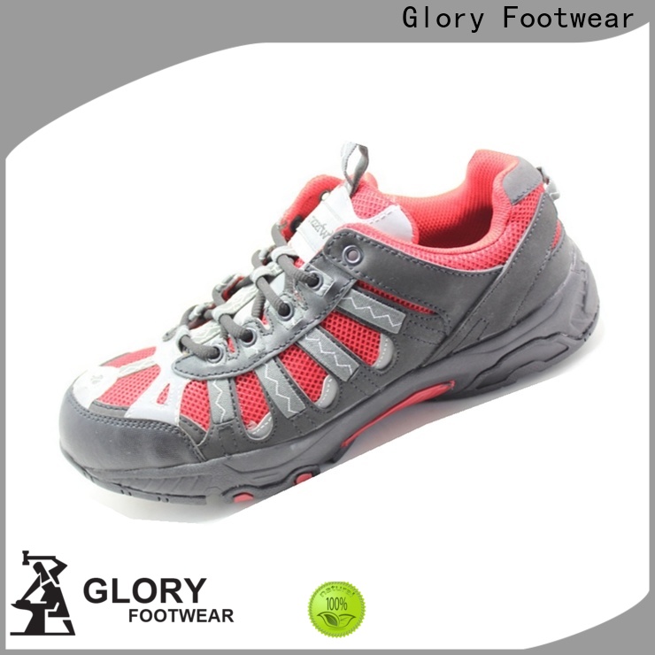 Glory Footwear high cut sports safety shoes with good price for hiking