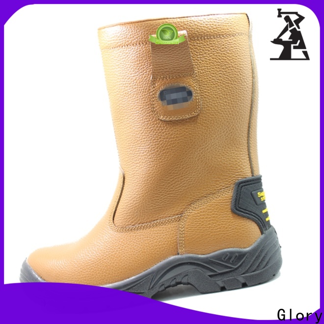 awesome leather work boots with good price for outdoor activity