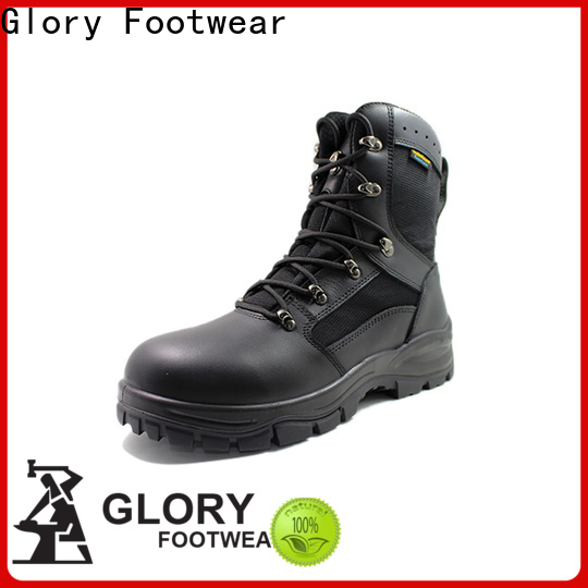 Glory Footwear new-arrival leather combat boots bulk production for hiking