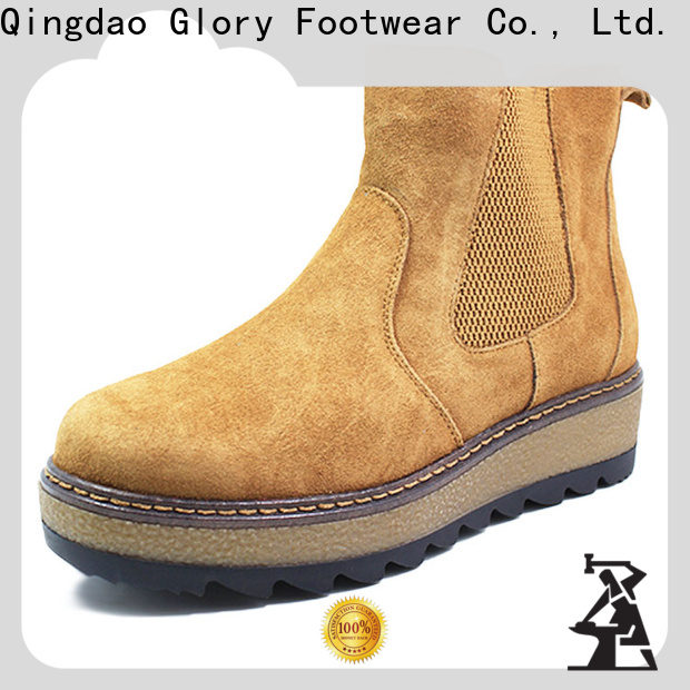 classy womens suede winter boots from China