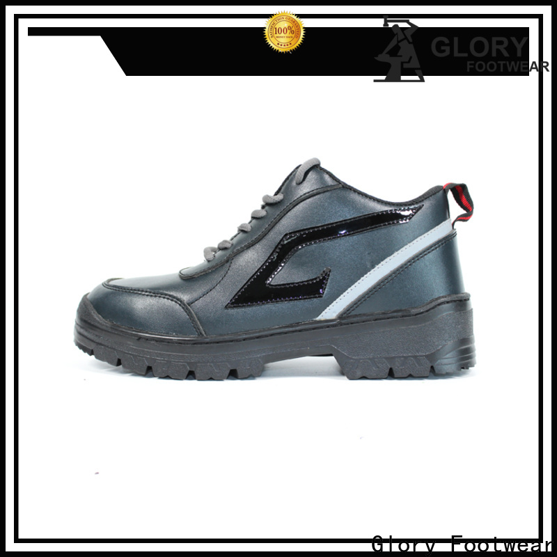 Glory Footwear industrial safety shoes in different color for outdoor activity