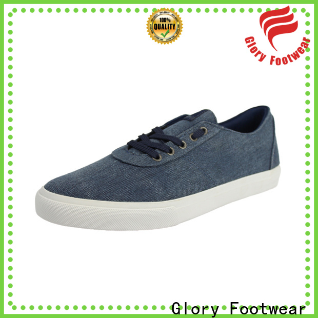 Glory Footwear quality canvas lace up shoes factory price for winter day