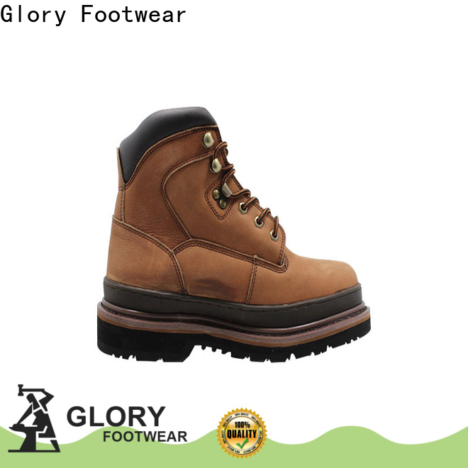 Glory Footwear gradely steel toe boots with good price for business travel