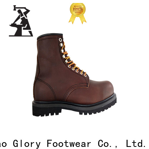 Glory Footwear black work boots free design for hiking