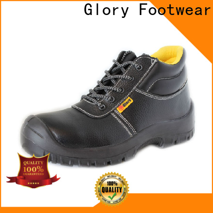 solid steel toe shoes in different color for business travel