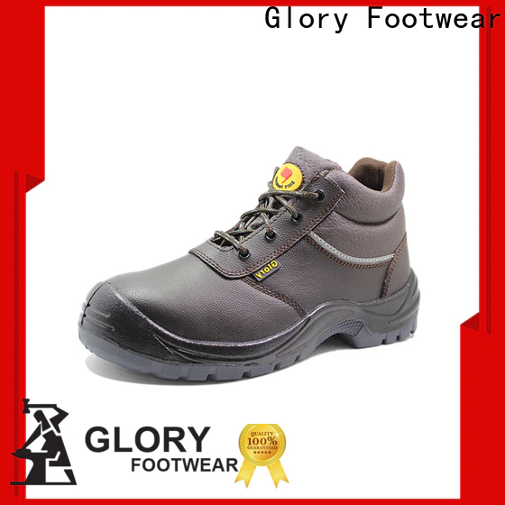 Glory Footwear leather safety shoes with good price for party