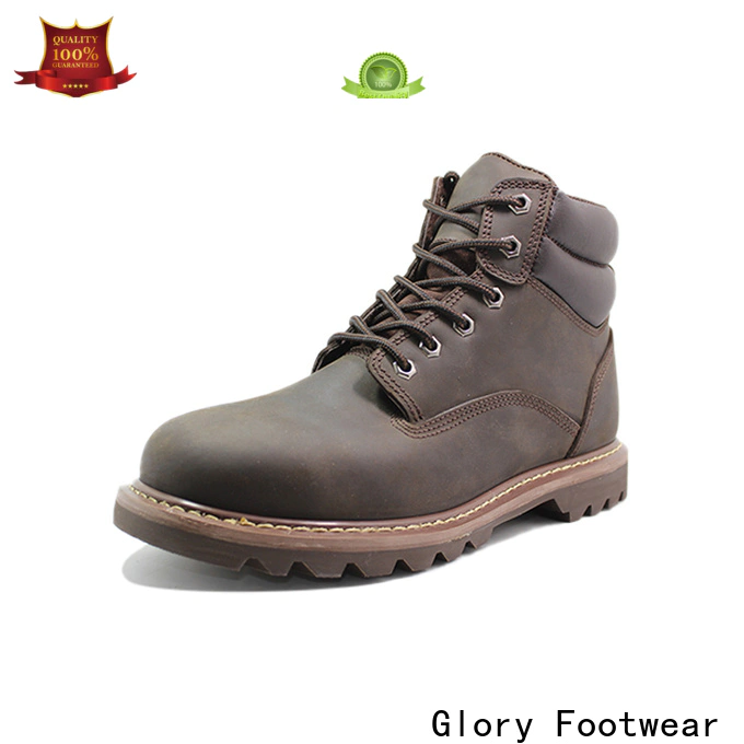 Glory Footwear newly steel toe shoes factory for party