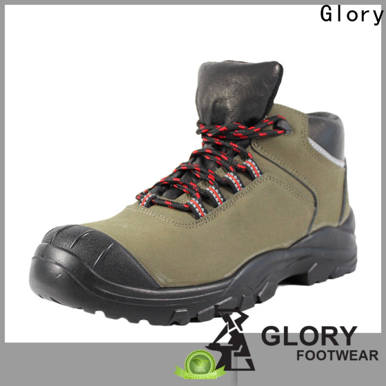 Glory Footwear leather work boots with good price for hiking
