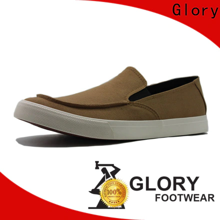 Glory Footwear classy canvas slip on shoes from China for party