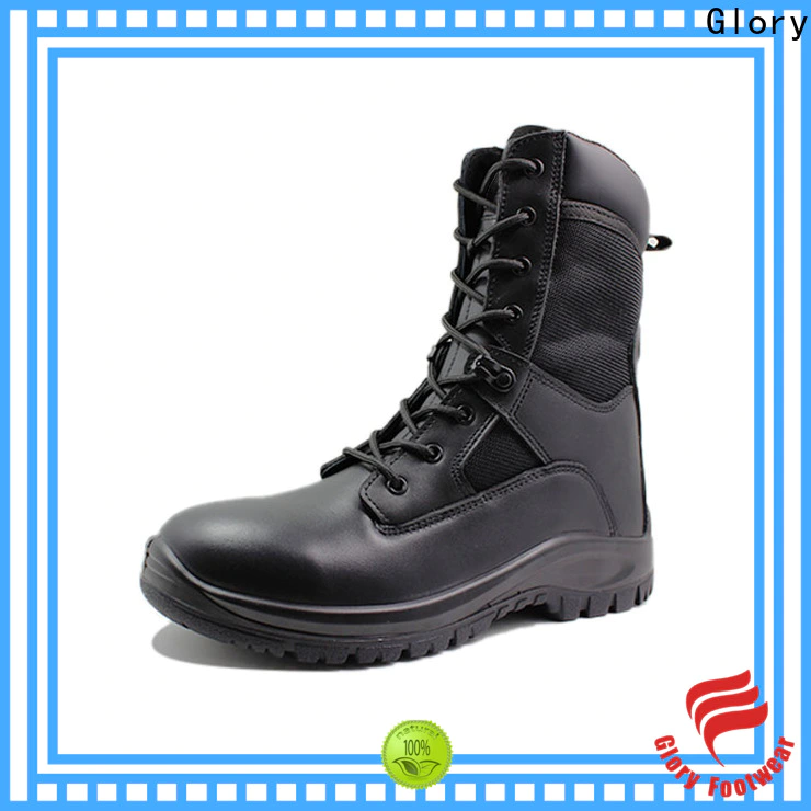 Glory Footwear classy military boots fashion bulk production for party