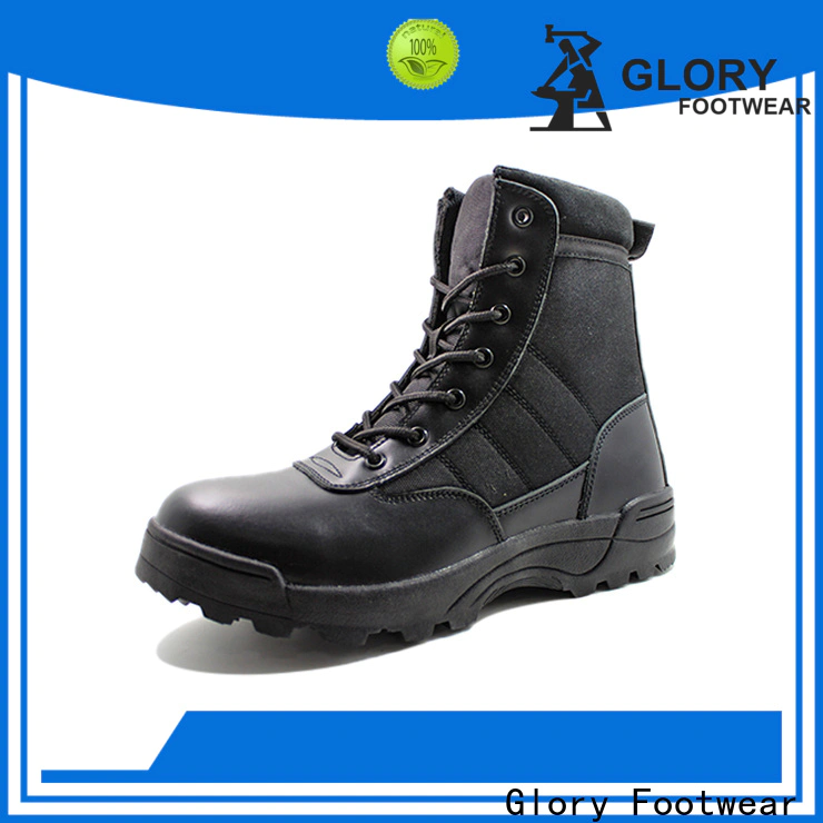 Glory Footwear black military boots free design