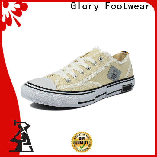 Glory Footwear canvas sneakers from China for business travel