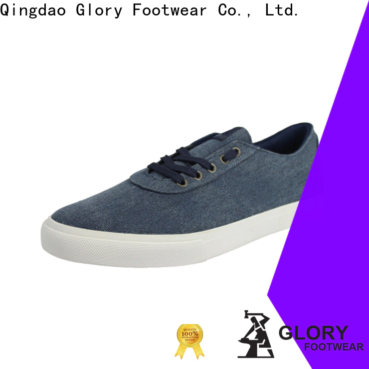 Glory Footwear canvas shoes for men factory price for winter day