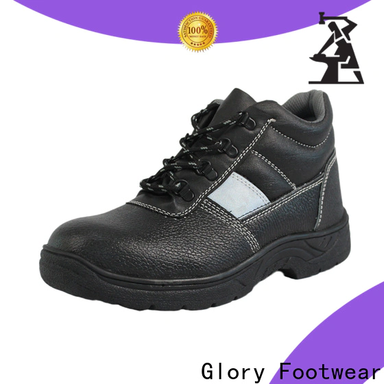 Glory Footwear fashion rubber work boots factory price for hiking