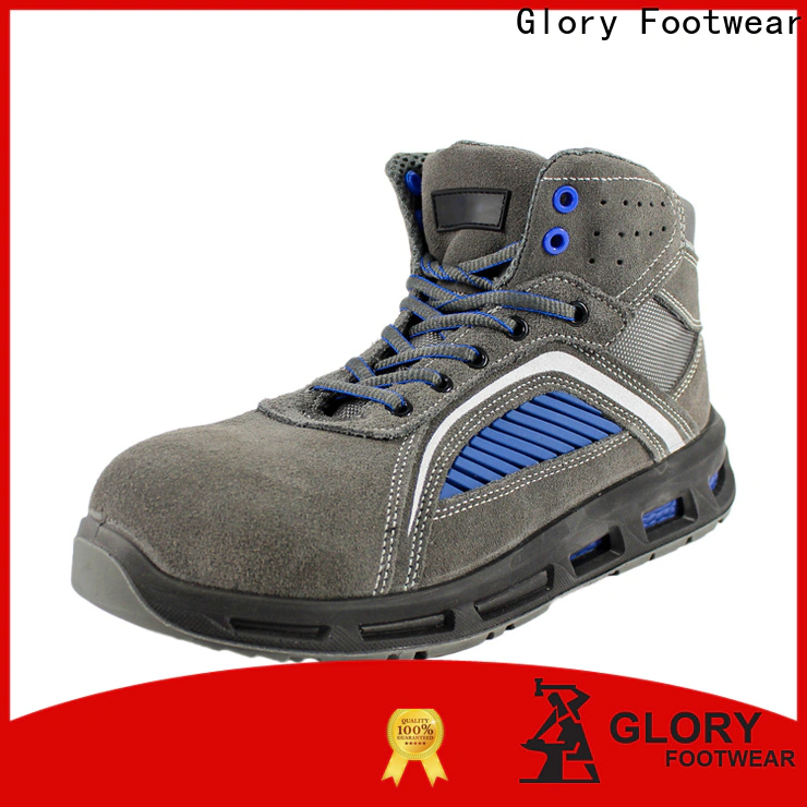 Glory Footwear high end steel toe boots factory price for outdoor activity