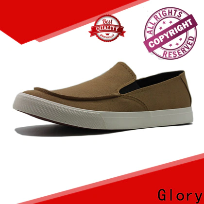 Glory Footwear exquisite red canvas shoes factory price for business travel