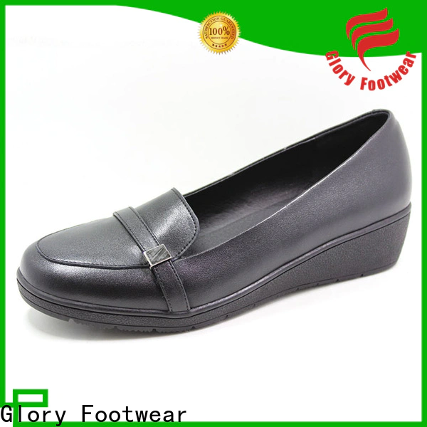Glory Footwear formal black shoes for ladies bulk production for outdoor activity