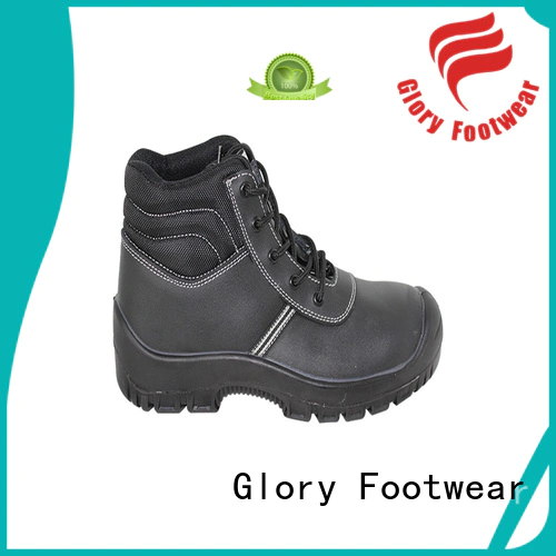 Work Environment PU Sole Safety Shoes , Steel Toe Anti Static