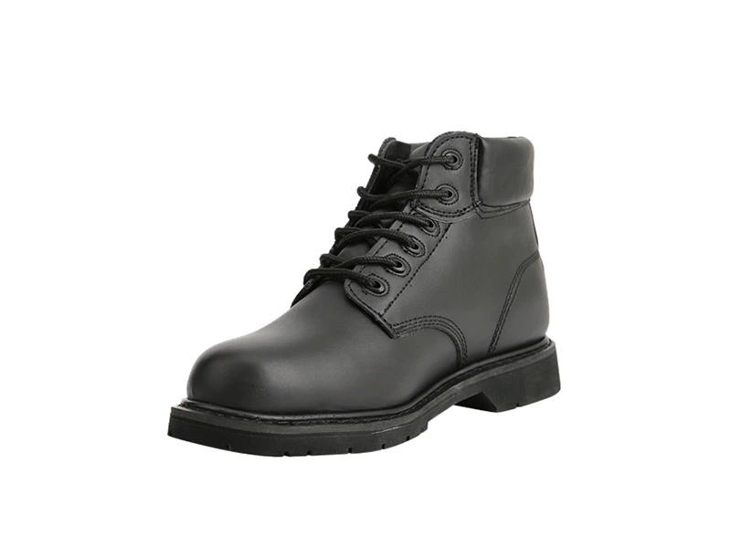 Best leather Black Goodyear welt boots