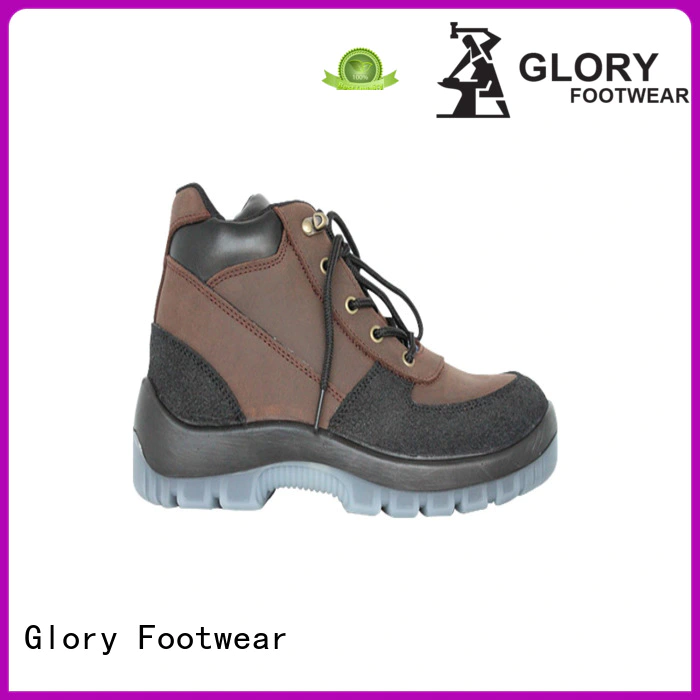 Glory Footwear industrial goodyear welted shoes in different color for hiking