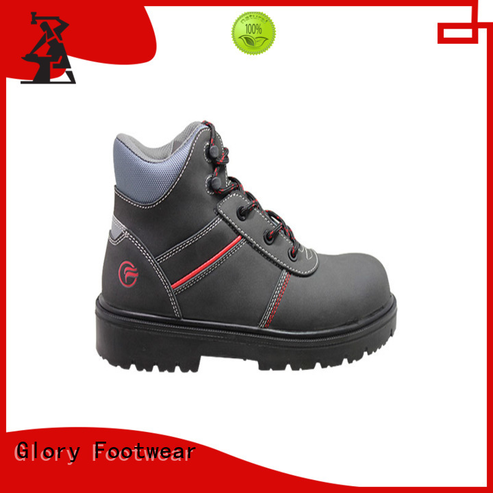 Glory Footwear sole steel toe shoes in different color for business travel