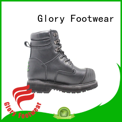 Glory Footwear gradely lace up work boots factory price for business travel