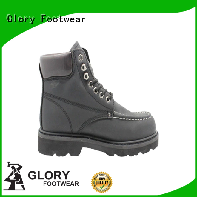 Glory Footwear middle hiking work boots with good price for winter day