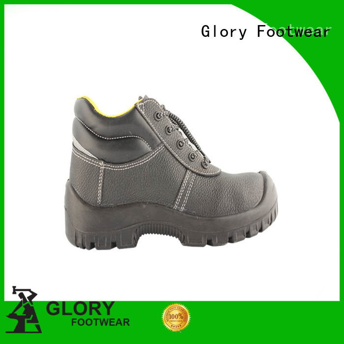 Lightweight Embossed action leather safety Work boots