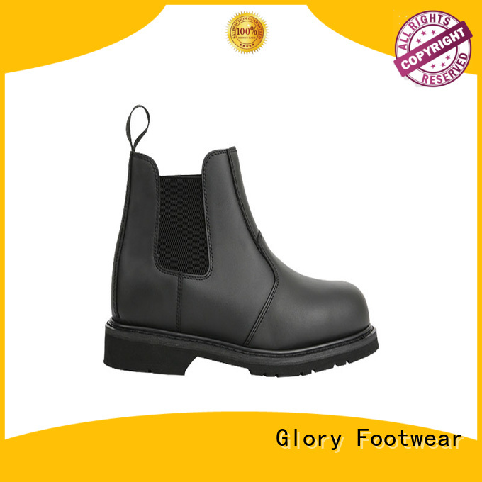 Rubber sole With Plastic Toe Goodyear welted Fashion Working Boots