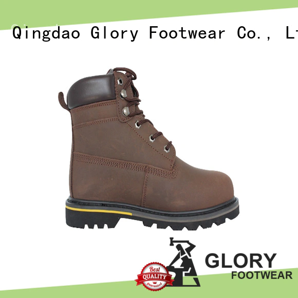 high cut hiking work boots hard with good price