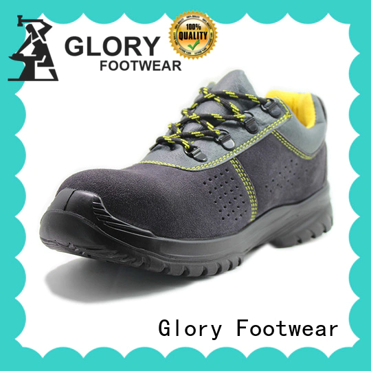 Glory Footwear hot-sale industrial safety shoes in different color for business travel