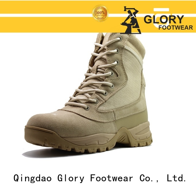 Glory Footwear middle low cut work boots from China for winter day