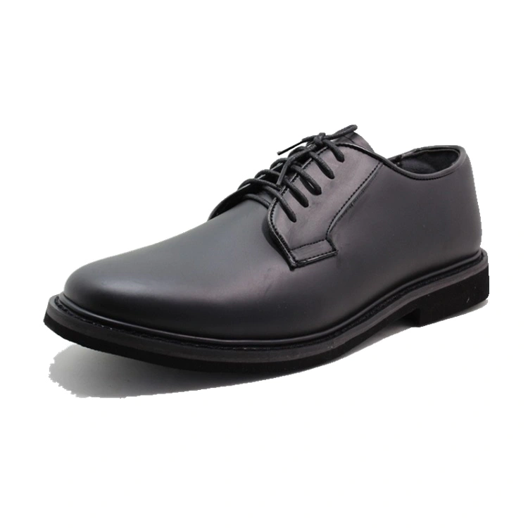 Leather Officer Oxfords Military Dress Shoes