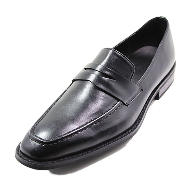 MOC toe mans dress action leather shoes