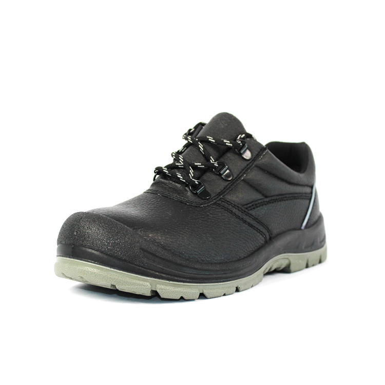 Ankle lace  up steel toe safety shoes