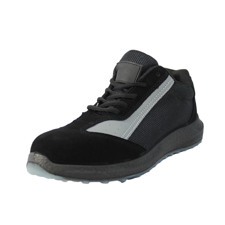 Ultra light steel toe athletic shoes