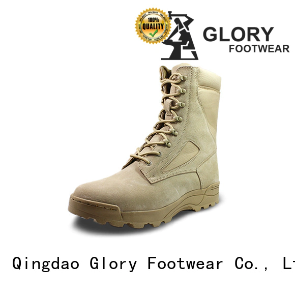 Glory Footwear new-arrival leather combat boots widely-use for business travel