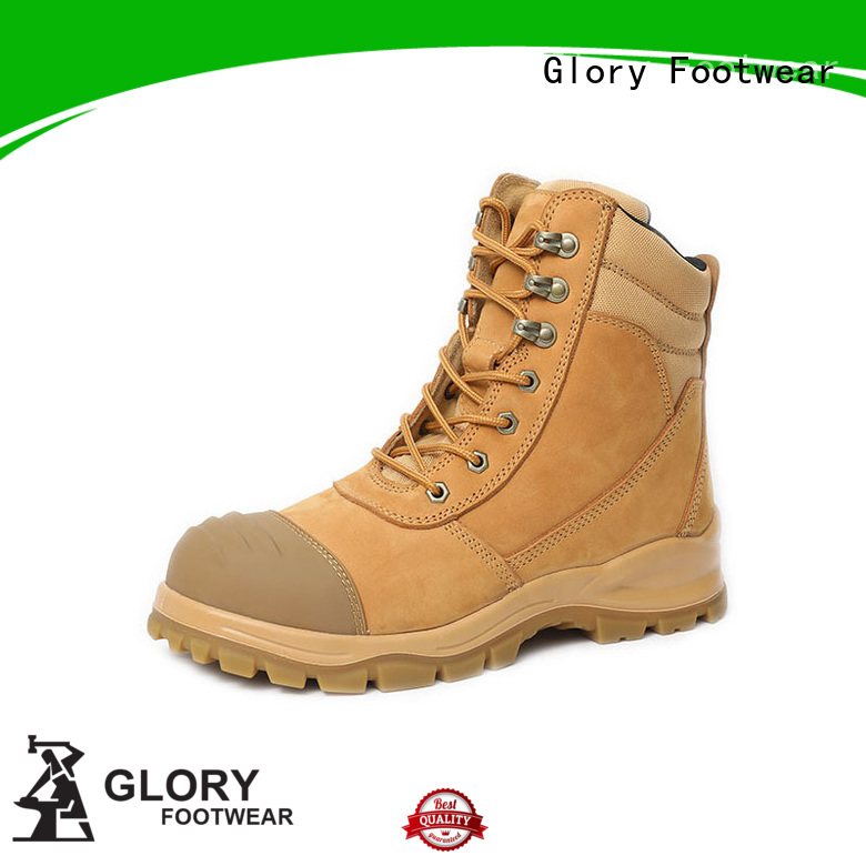 Glory Footwear new-arrival low cut steel toe boots men for business travel