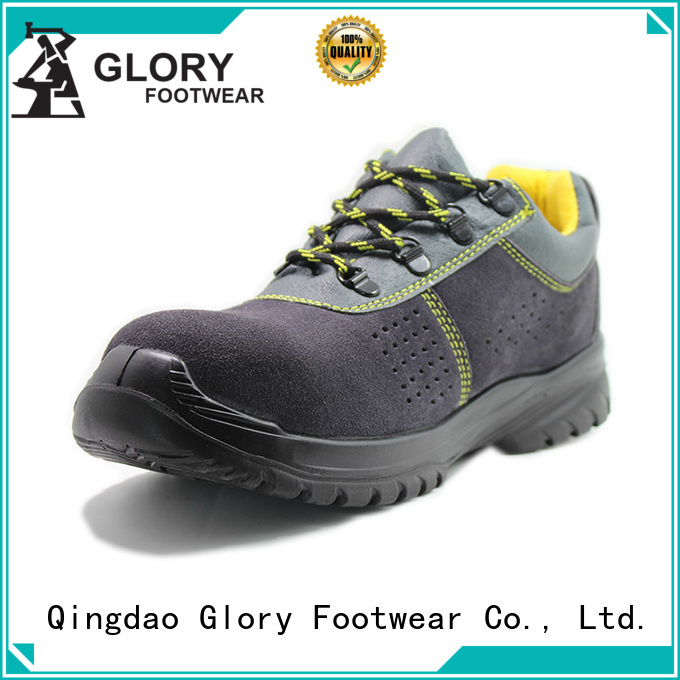 Glory Footwear durable goodyear safety shoes full for party
