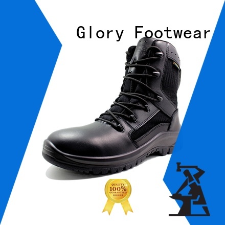 Glory Footwear combat boots by Chinese manufaturer for business travel