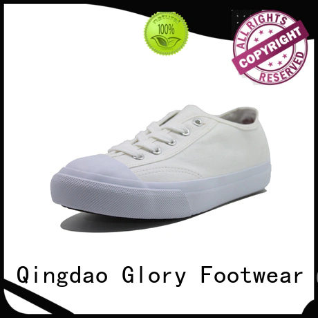 fine-quality mens white canvas shoes from China for outdoor activity