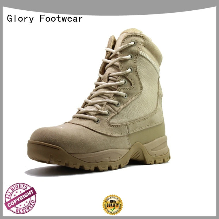 Glory Footwear middle black work boots for wholesale for business travel