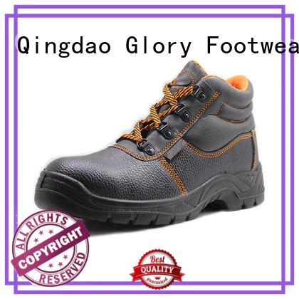 new-arrival leather safety shoes grain supplier for hiking