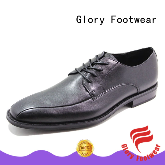 Glory Footwear leather walking shoes with good price for business travel