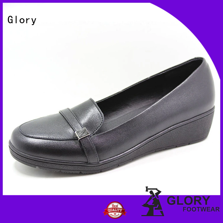 formal black shoes for ladies by Chinese manufaturer